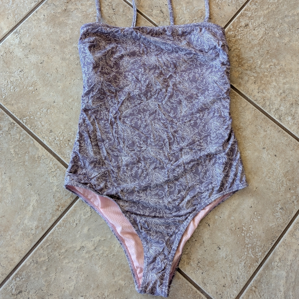 Women's Paisley One Piece Swimsuit